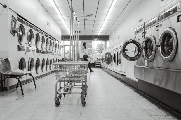 How To Wash And Care For Your Dress Shirts: laundromat