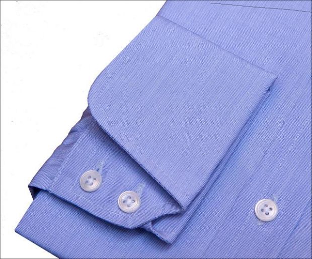 cocktail cuffs blue dress shirt