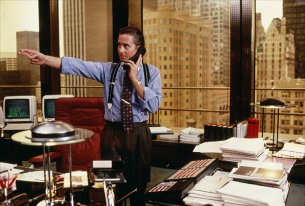 Wall Street Style - Featuring The Iconic Gordon Gekko: suspenders