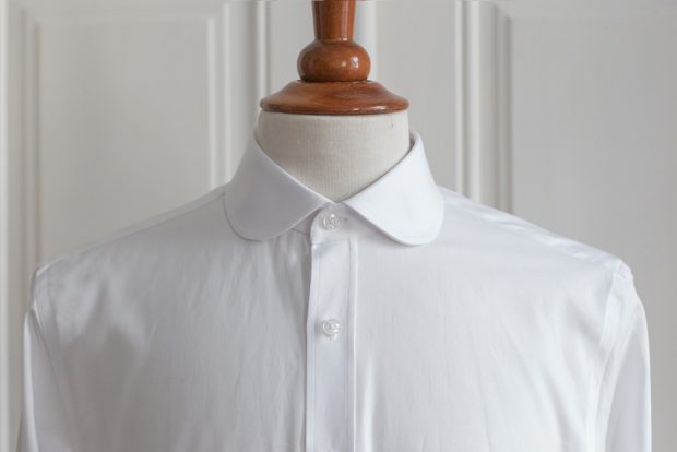 Dress shirt collars: Club collar