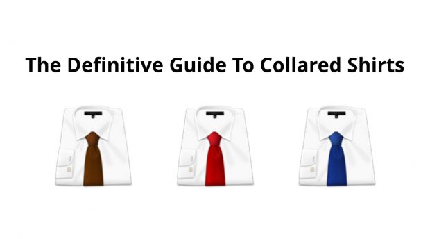 Dress shirt collars: Ties and shirts