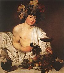 Dionysus-In-Bacchus-Caravaggio Dionysus-In-Bacchus-Caravaggio