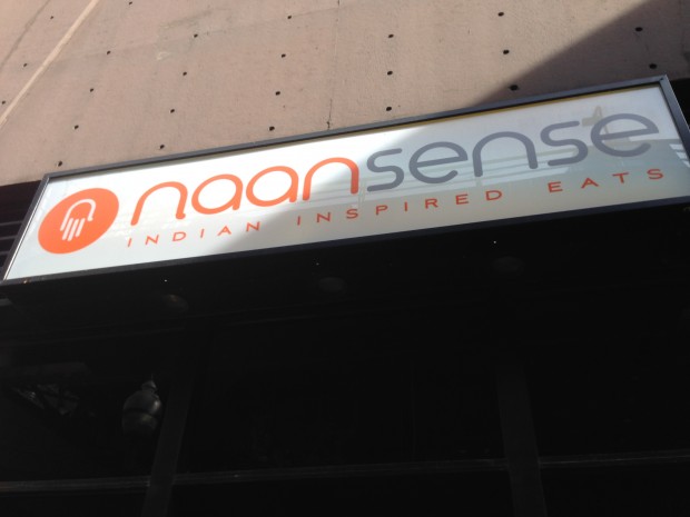 Naansense signage and Deo Veritas fitting event