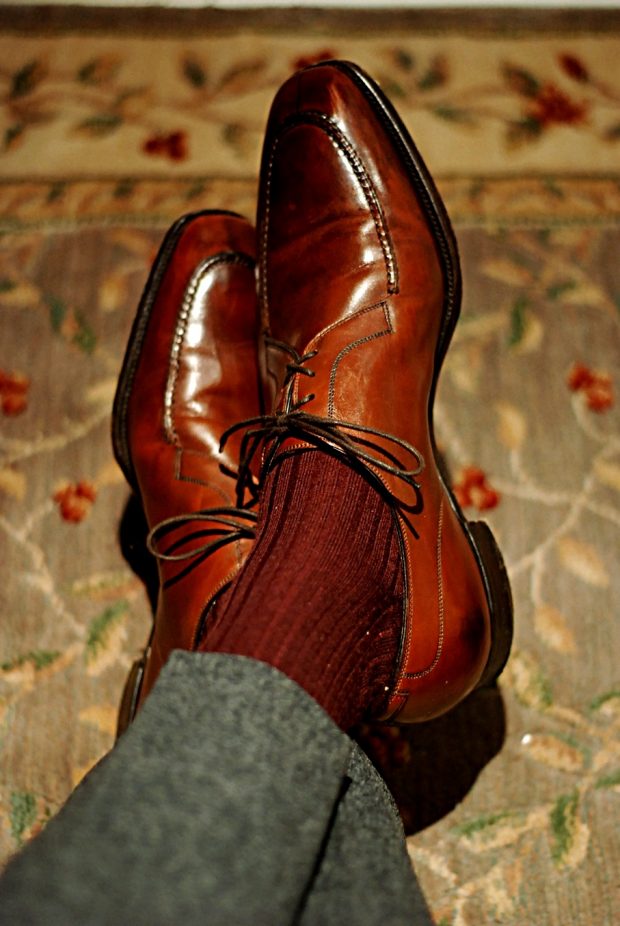 Business Professional Attire Vs. Business Casual: dress socks