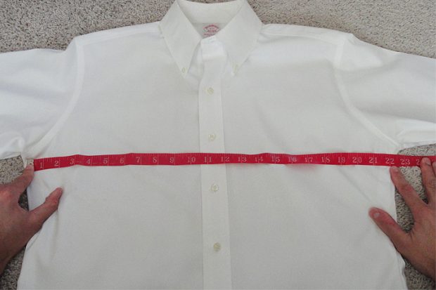 Bespoke and made to measure shirts: Measuring an existing shirt