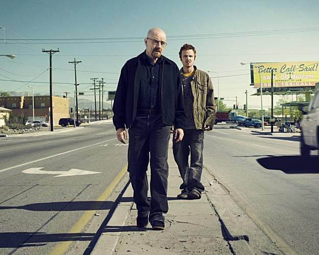 walter white blue shirt