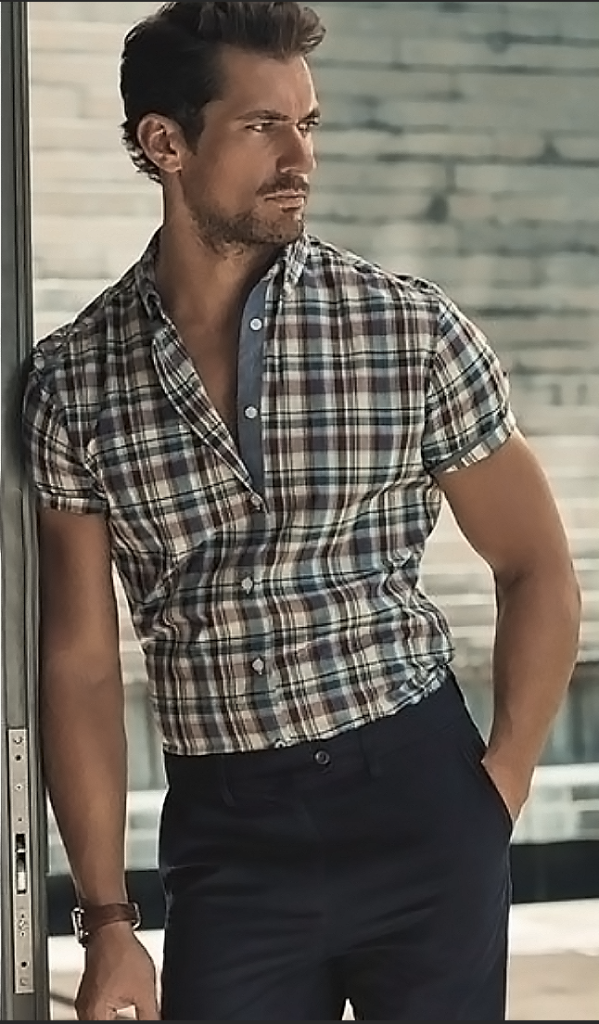 mens short sleeve dress shirt tall