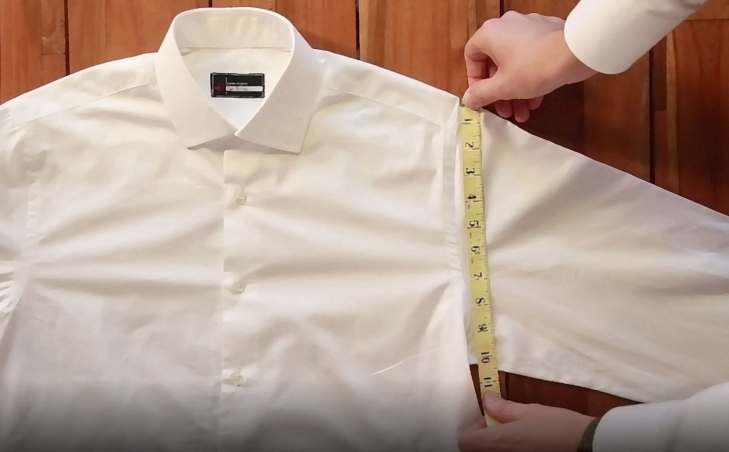 how to measure for a dress shirt