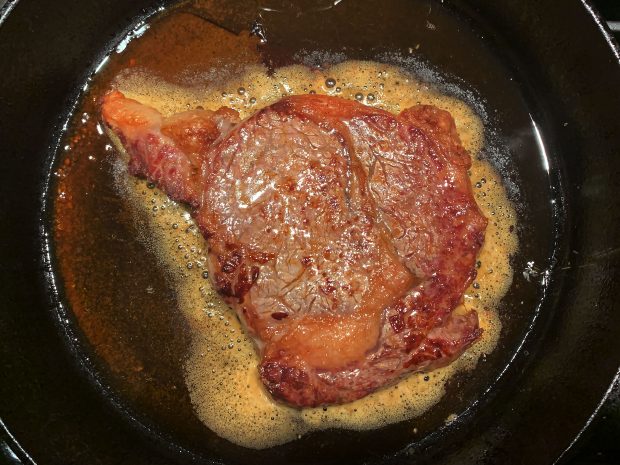 perfect cast iron skillet steak