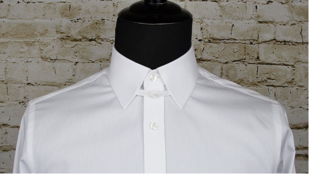 Tab Collar Dress Shirt 