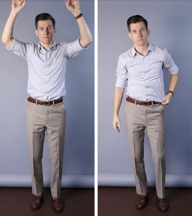 Our Guide To Keeping Your Dress Shirt Tucked In All Day — UNFUSED | Deo ...