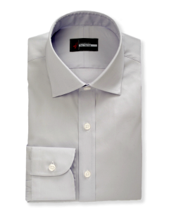 Grey Performance Stretch Dress Shirt