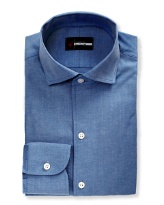 Sofia - Indigo Chambray Dress Shirt