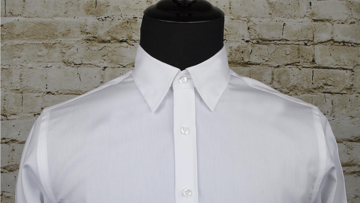 Hidden Button Down - Shirt Collar ...