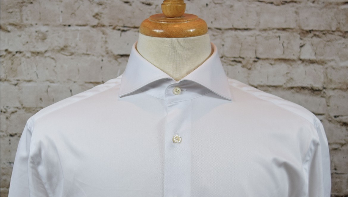 Italian Cutaway Collar - Shirt Collar Styles | Deo Veritas