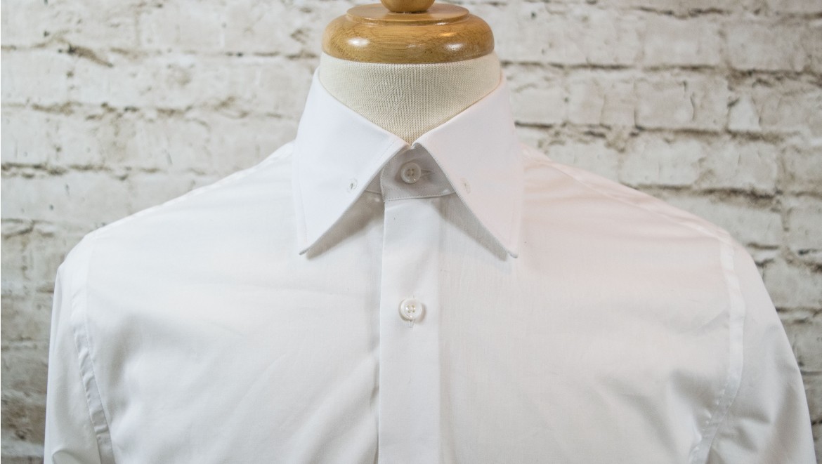 pin collar dress shirt